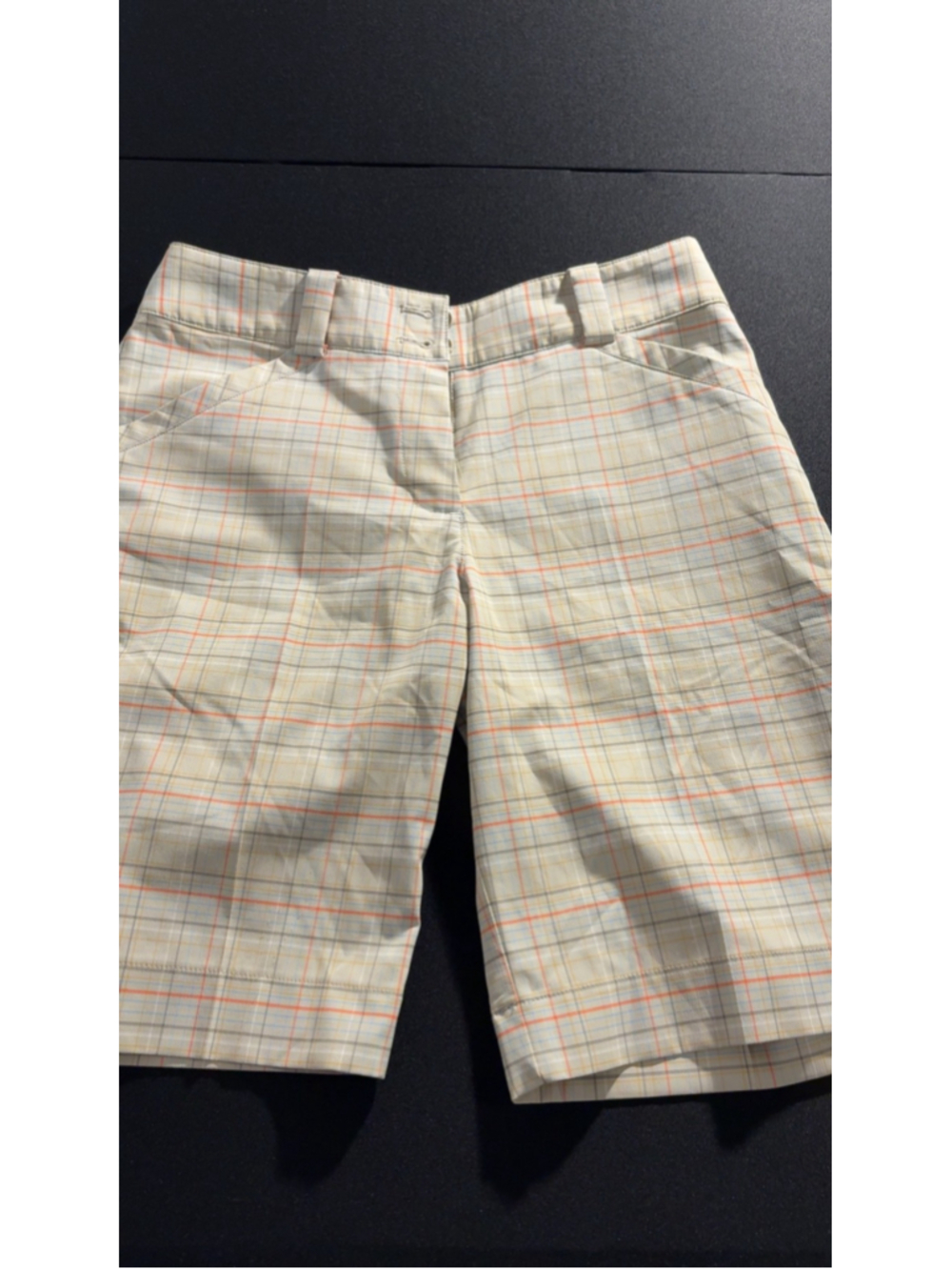 Nike Golf Plaid Performance Shorts Women's Size 2 Plaid
